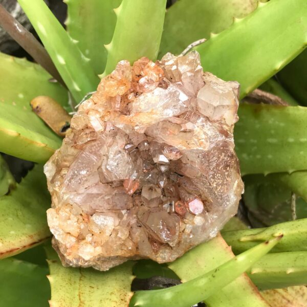 Tangerine Quartz Cluster
