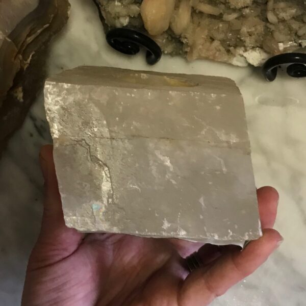 Iceland Spar Calcite Candle Holder - Image 5