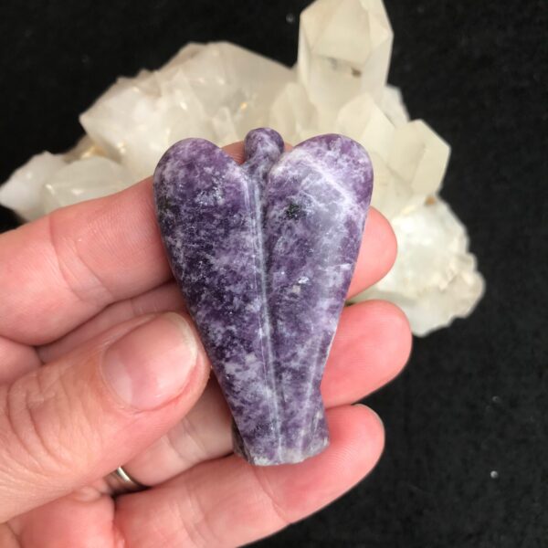 Lepidolite Angel - Image 3