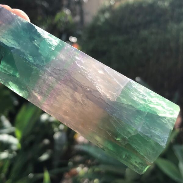 Rainbow Fluorite Tower - Image 6
