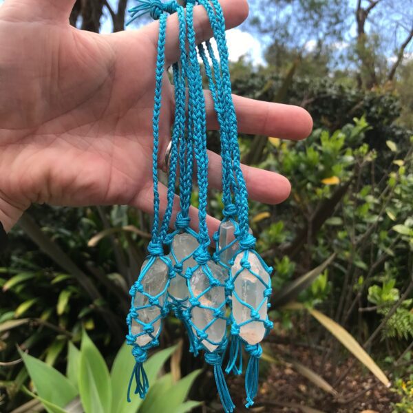 Clear Quartz Hanging Charm - Image 2