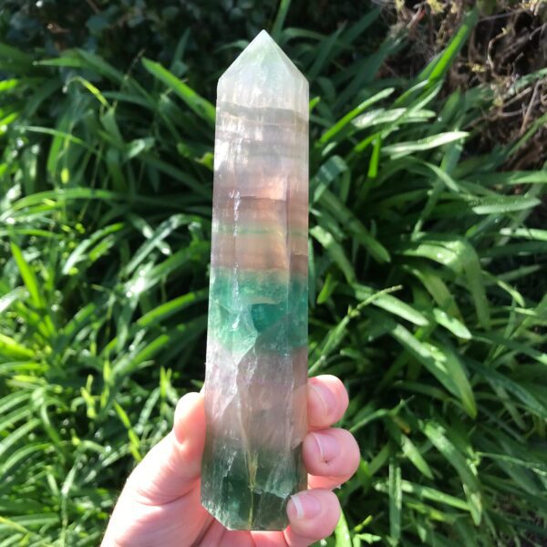 Rainbow Fluorite Tower