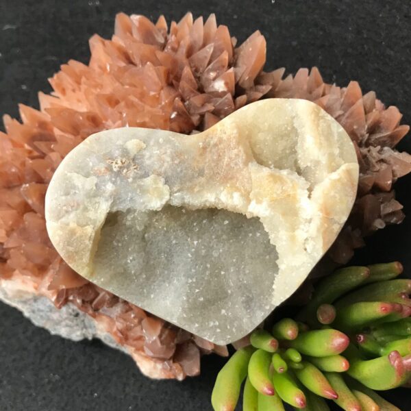 Sphalerite Cluster Heart