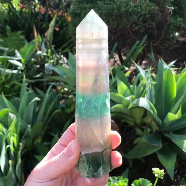 Rainbow Fluorite Tower - Image 4