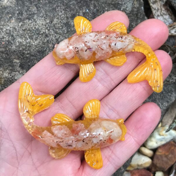 Sunstone Koi Orgonite - Image 3