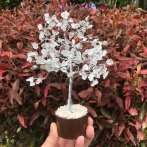 Clear Quartz Gemstone Tree