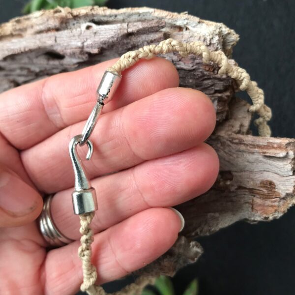 Pyrite Macramé Necklace - Image 4