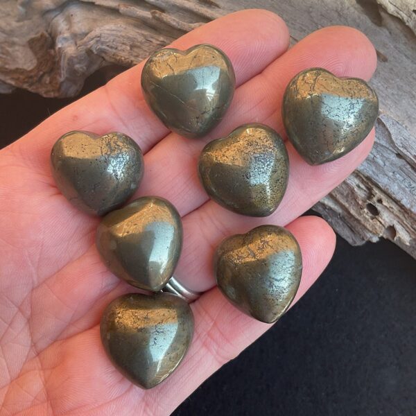 Pyrite Mini Heart - Image 2