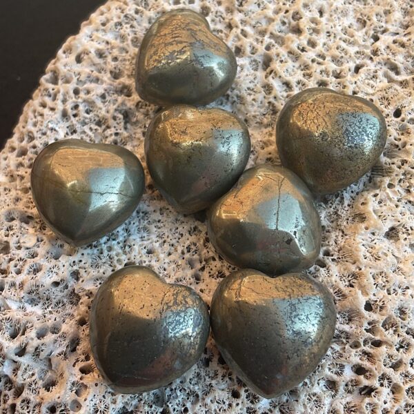 Pyrite Mini Heart - Image 4