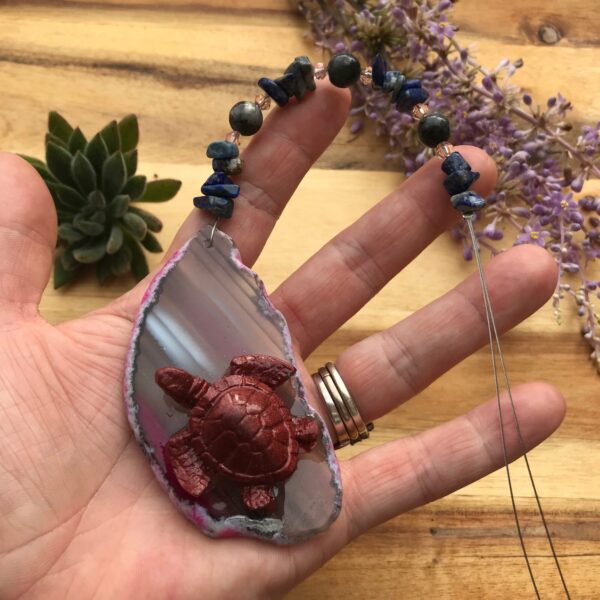 Agate Wall Hanger - Image 3