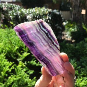 Rainbow Fluorite Slab