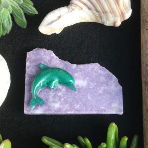 Dolphin Lepidolite Slab