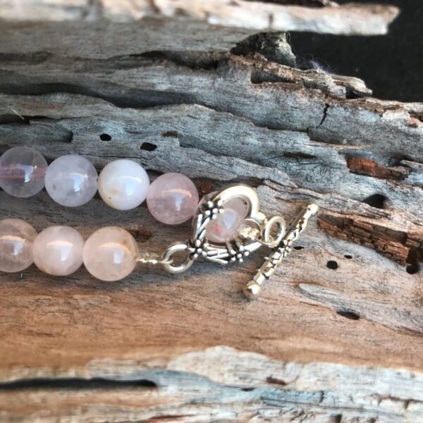 Rose Quartz, Obsidian and Kambaba Necklace - Image 3