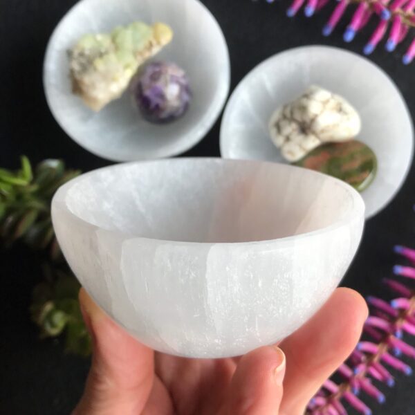 Selenite Bowl