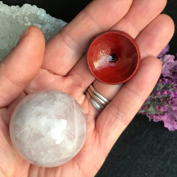 Rose Quartz Sphere - Image 4