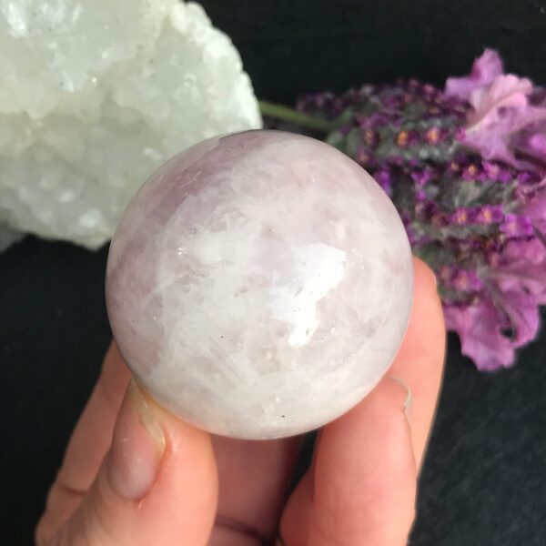 Rose Quartz Sphere - Image 3