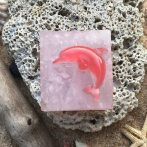Dolphin Rose Quartz Slab