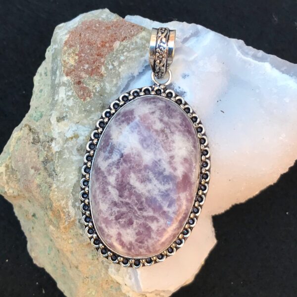 Lepidolite Pendant