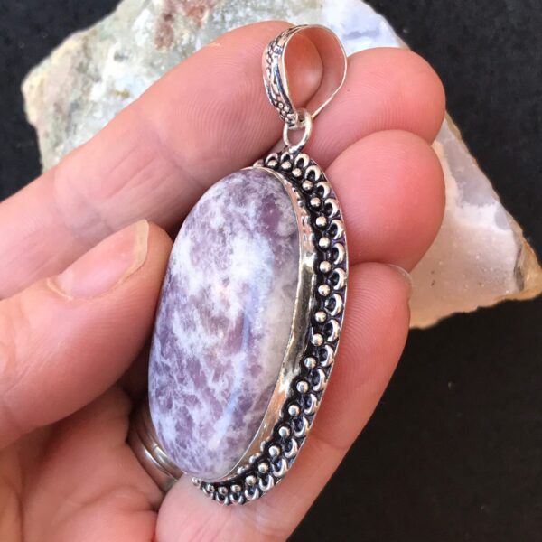 Lepidolite Pendant - Image 2