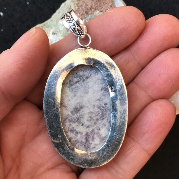 Lepidolite Pendant - Image 3