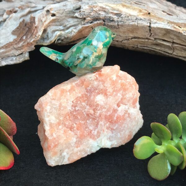 Bird on Sunstone