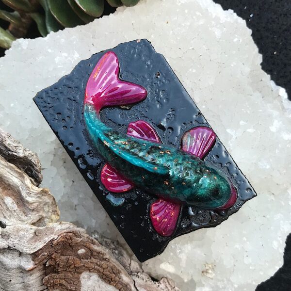 Koi Fish on Shungite - Image 4
