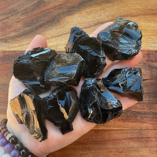 Raw Black Obsidian - Image 2