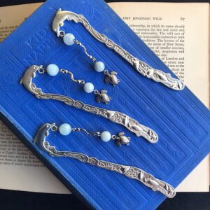 Aquamarine Dolphin Bookmark