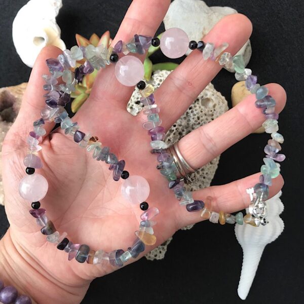 Rainbow Fluorite Necklace - Image 2
