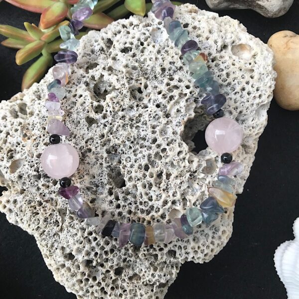 Rainbow Fluorite Necklace - Image 3