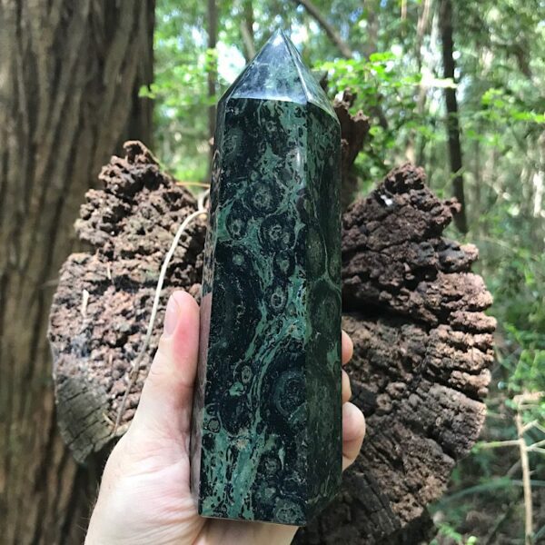 Large Kambaba Jasper Tower - Image 2
