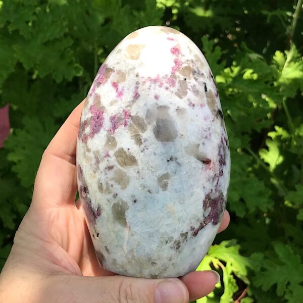 Red Tourmaline in Quartz Free-form - Image 3