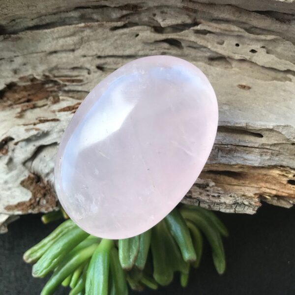 Rose Quartz Palm Stone - Image 2