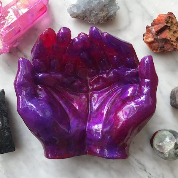 Energy Prayer Hands Bowl