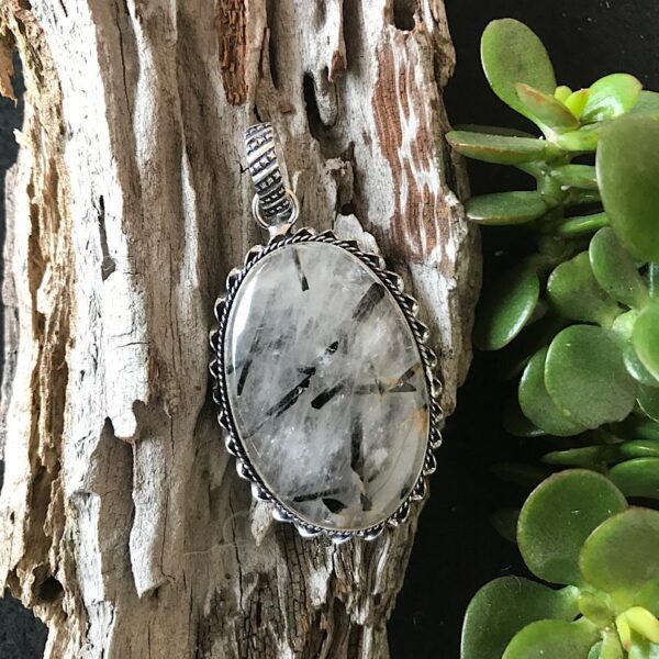Tourmilated Quartz Pendant