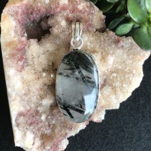 Tourmilated Quartz Pendant