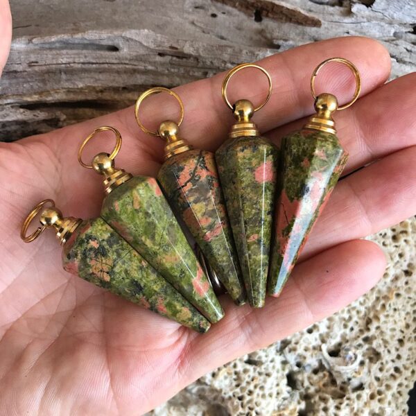 Unakite Essential Oil Bottle - Image 2