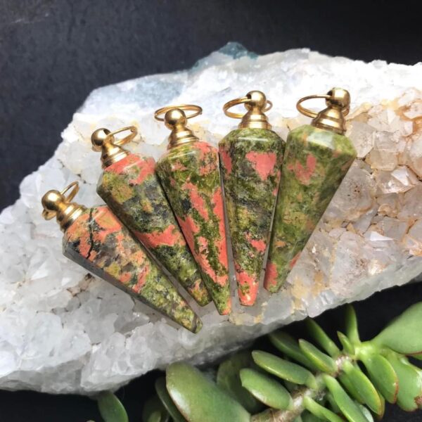 Unakite Essential Oil Bottle