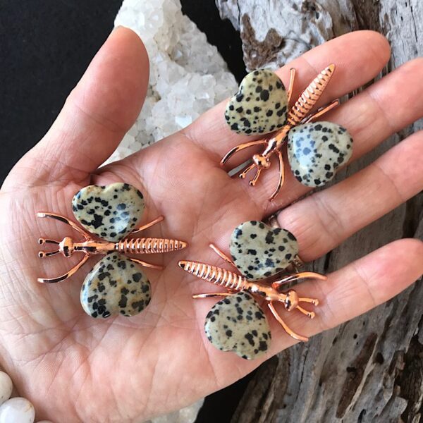 Dalmatian Jasper Dragonfly - Image 2