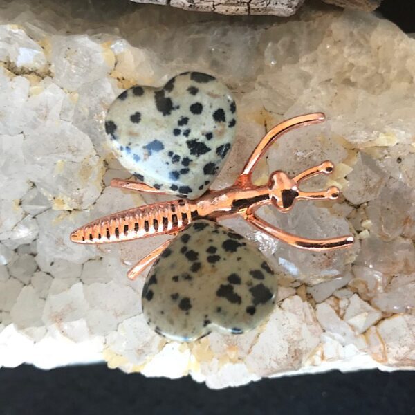 Dalmatian Jasper Dragonfly - Image 4