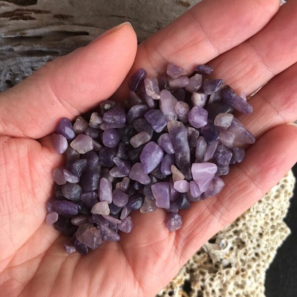 Lepidolite Chip Stones - Image 2