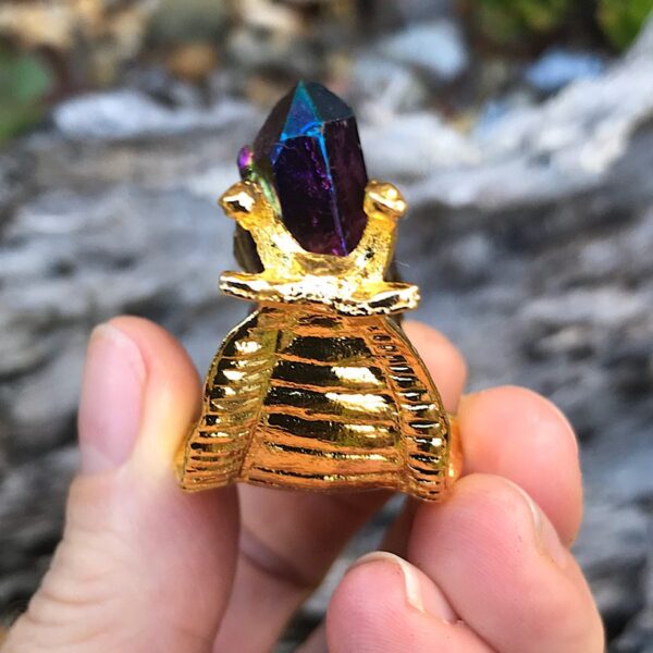 Titanium Quartz Cluster Snail - Image 3