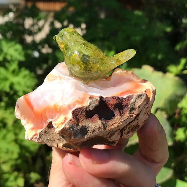 Bird on Carnelian - Image 2