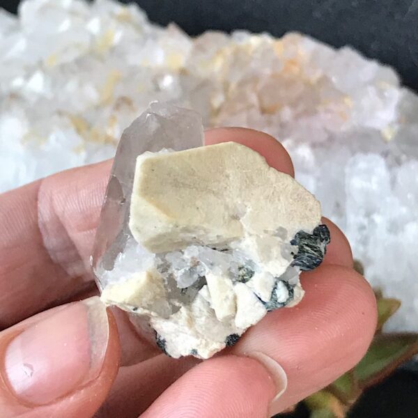 Smoky Quartz on Orthoclase - Image 3