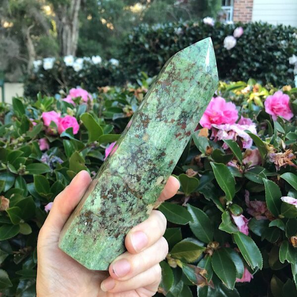Large Chrysoprase Tower - Image 2