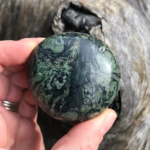 Kambaba Jasper Palm Stone - Image 2