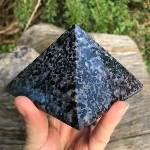Large Gabbro Jasper Pyramid