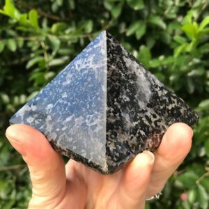 Large Gabbro Jasper Pyramid