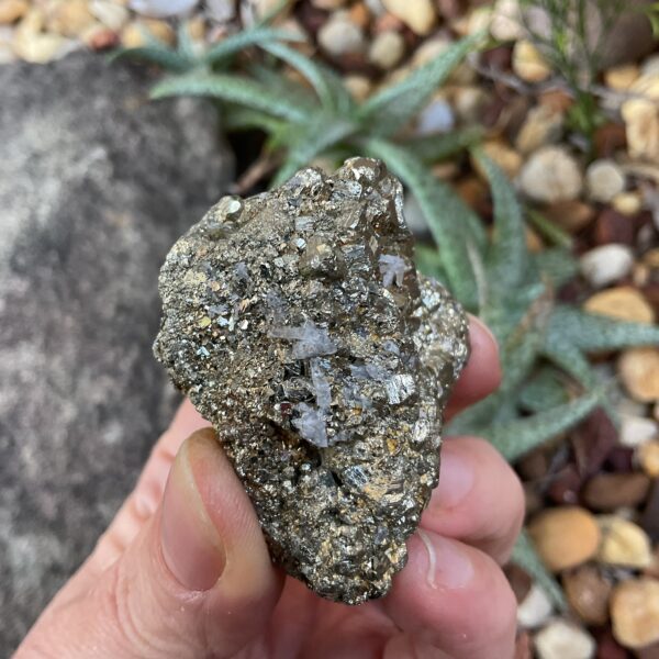 Chispa Pyrite with Quartz Cluster - Image 4