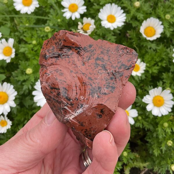 Raw Mahogany Obsidian